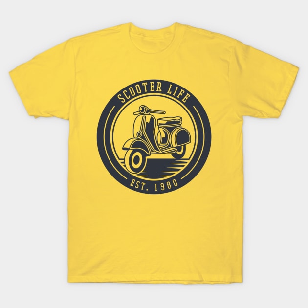 scooter life T-Shirt by Hala-store1